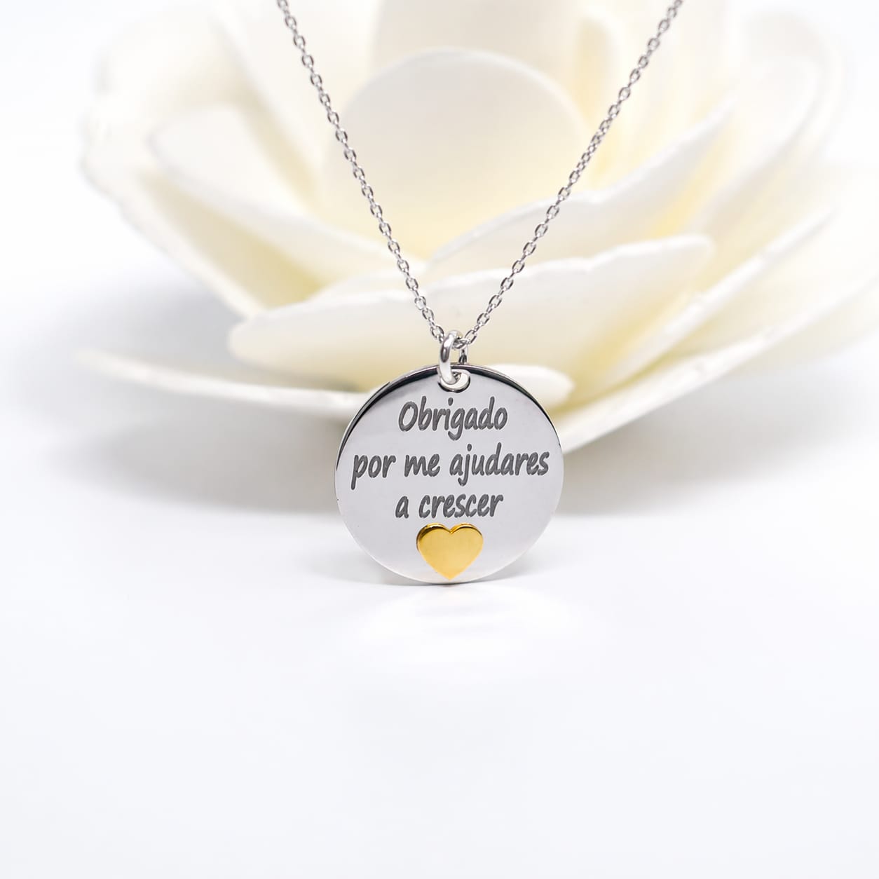 Colar “Obrigado por me ajudares a Crescer”