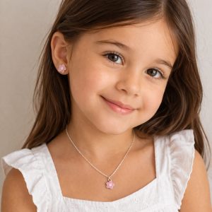 conjunto criança rosa