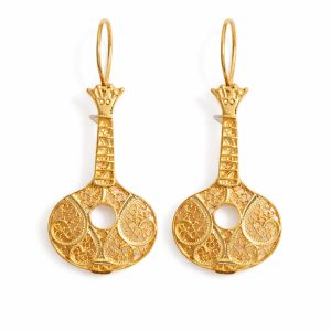 Boucles d’oreilles Guitare Portugaise Filigree