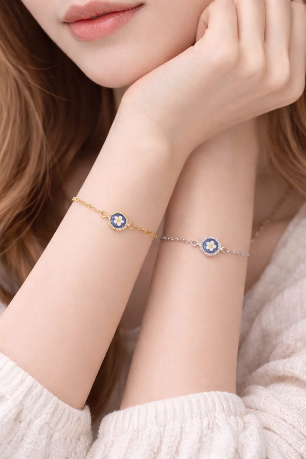 Pulseira com Caramujo côres